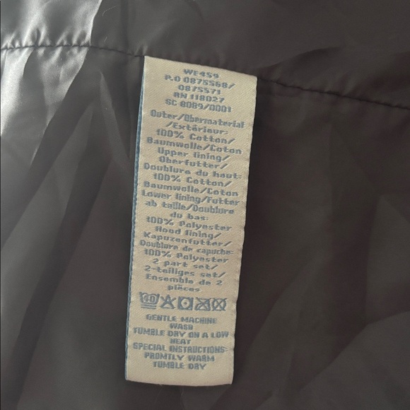 BODEN, Cotton Canvas Utility/Barn/Field Removable Sherpa Lining, Hood, Jacket, 8 - Picture 16 of 17